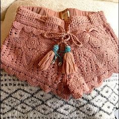 Reposhing This Item I Purchased From @Isabella2424. Loved It, But Ready To Rotate For Something New. Questions? Leave A Comment Below! Bohemian Beach Shorts, Bohemian Crochet Bottoms For Beach, Bohemian Crochet Bottoms For The Beach, Bohemian Crochet Beach Bottoms, Bohemian Crochet Lace Beach Bottoms, Crochet Shorts For Vacation In Spring, Crochet Shorts For Spring Vacation, Crochet Beachwear Bottoms For Festival, Beachwear Crochet Bottoms For Festivals