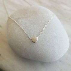 A romantic necklace for Valentine's DAY! ✔️Sterling Silver 925 ✔️ A Minimalist Necklace with an extra tiny heart pendant. With a matt but shiny finish that makes it so unique! >> SIZE Chain Lenght alternatives👉12 - 13 -14-15- 16-17-18-19-20 inches ( 30 -33 -35-38- 40-42- 45-48 -51 cm). I add a chain extension of + 1.inch (3 cm). So you can adjust the length as you wish. The diameter of the heart pendant is 0.25 inches 0.5cm >> IS IT A GIFT? This heart Necklace comes in a beautiful g Minimalist Double Heart Charm Necklaces With Heart Beads, Minimalist Double Heart Charm Necklaces, Simple Everyday Charm Necklace With Heart, Simple Everyday Heart Charm Necklace, Simple Heart Charm Necklaces For Mother's Day, Minimalist Heart Charm Necklace With Heart Beads, Minimalist Necklace With Heart Pendant And Beads, Minimalist Heart Pendant Necklace With Heart Beads, Tiny Heart Necklace In Minimalist Style