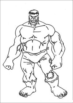 the incredible hulk from avengers coloring pages