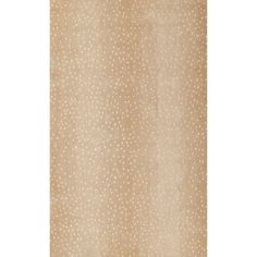 a beige rug with white dots on it