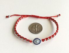 925 sterling silver evil eye red bracelet .adjustable .for protection ,good luck and prosperty. --comes with free gift pouche. pulsera rojo de plata esterlina 925 ojo de la buena suerte. ajustable. para proteccion ,buena suerte y prosperidad. --gratis bolsa de regalo. Adjustable Sterling Silver Evil Eye Bracelet, Adjustable Sterling Silver Evil Eye Bracelet, Spiritual Style, Spiritual Adjustable Sterling Silver Evil Eye Bracelet, Adjustable Silver Evil Eye Bracelet Gift, Adjustable Silver Round Evil Eye Bracelet, Adjustable Sterling Silver Evil Eye Bracelet Gift, Adjustable Red Evil Eye Bracelet, Adjustable Red Evil Eye Jewelry, Red Adjustable Evil Eye Jewelry