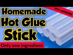 the homemade hot glue stick is on sale