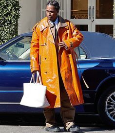 Brown Overcoat, Rich Clothes, Cool Magazine, Future Style, Black Men Street Fashion