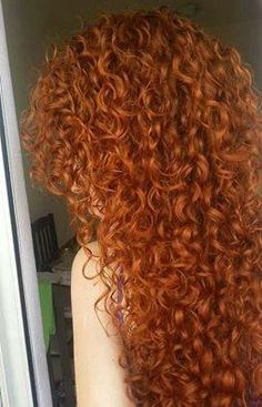 Red Ginger, Hair Red, Curly Hair Inspiration, Trendy Hair Color, Red Hair Color, Long Red