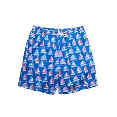 * Our SS24 Collection is estimated to ship the week of January 28th. Style: Our classic swim trunks were designed with his comfort in mind. This style features an elastic waistline and includes a contrast drawstring to ensure the perfect fit. Fabric: This style is made with premium SPF/UPF 50+ fabric that will protect 98% of the sun's harmful rays with 4-way stretch technology giving this fabric movement and flexibility. This fabric is soft, moveable and fast drying. This style includes a built-