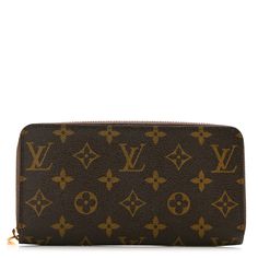 This is an authentic LOUIS VUITTON Monogram Zippy Wallet. This stylish wallet is crafted of Louis Vuitton monogram coated canvas. It features a 3/4 wrap-around gold-toned zipper that opens to a partitioned brown cross-grain leather interior with patch pockets, card slots, and a zipper compartment. Louis Vuitton Wallet Zippy, Leather Interior, Authentic Louis Vuitton, Louis Vuitton Monogram, Patch Pocket, Card Slots, Slots, Grain, Monogram