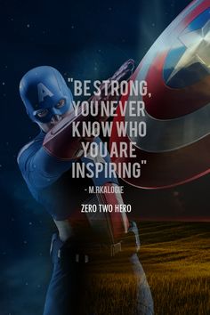 captain america quote about being strong