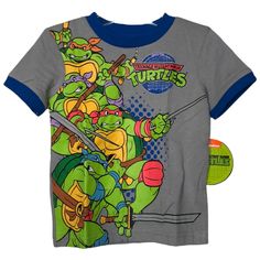 Classic Graphic Short Sleeves Tee Featuring The Teenage Mutant Ninja Turtles. Brand New With Tags! No Flaws. Official Licensed Product. We Are A Smoke-Free And Pet-Free Home. J Paw Patrol Shirt, Ninja Turtle Shirt, Mutant Ninja Turtles Party, Nickelodeon Girls, Turtle Shirts, Paw Patrol Nickelodeon, Ninja Turtle Party, Blue’s Clues, Tie Dye Long Sleeve