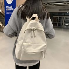 UAKISS - School Backpack Women Canvas Student Double Shoulder Bag Schoolbag For Teenager Girls Boy satchel Bolsa Para La Escuela Women Backpack Fashion, Colorful Backpacks, College Backpack, Backpack Women, Student Backpacks, Backpack Bag, Cool Backpacks, Girl Backpacks, School Bag