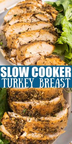 Slow Cooker Turkey Breast Crockpot Receipts, Crockpot Turkey Breast, Thanksgiving Turkey Breast, Turkey Breast Crockpot, Slow Cooker Turkey Breast, Crockpot Turkey, Slow Cooker Turkey, Turkey Breast Recipe, Savory Meals