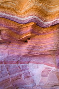 the rock formations are very colorful and interesting