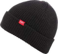 Vans Core Basics Beanie black Cool Beanies, Cute Beanies, Beanie Black, Vintage Biker, Beanie Style, Men's Hats, Textiles Fashion, Men Vintage, Knit Cap