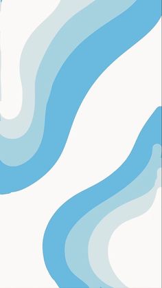 an abstract blue and white background with wavy lines