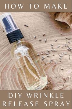 This is the best wrinkle-release spray diy recipe that I have ever made! And I have tried quite a few since ironing is one of my least favorite chores. Plus there are times when your clothing needs a bit of refreshing. If you are looking to make an all-natural diy wrinkle release spray, then make sure to give this one a try. Fabric Refresher