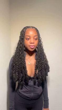 Invisible Locs Barrel Twist, Island Twist Over Locs, Goddess Invisible Locs, Invisible Locs With Curls, Invisible Locs Hairstyles, Invisible Locks, Invisible Locs, Braided Hairstyles For Black Women Cornrows