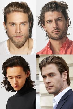 Slick Back Hairstyles Men Long Hair, Slick Back Long Hair Men, Long Slickback Hairstyle Men, Long Slicked Back Hair Men, Long Hair Slicked Back Men, Pushed Back Long Hair Men, Kyles Hair, Messy Slick Back Hair Men, Slicked Back Hair Men