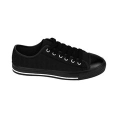 Black Women's Sneakers. Made of 25.71 oz. Nylon-canvas. 6-12 US sizes. Lightweight. Durable rubber outsole. Shipping to US destinations averages 10 to 30 business days. No International Shipping destinations are available. Cool Womens Sneakers, Striped Sneakers, Unique Sneakers, Top Sneakers Women, Charcoal Black, New Fashion Trends, Stylish Sneakers, Designer Sneakers, Canvas Sneakers