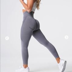 New Nvgtn Leggings Nvgtn Leggings, Compression Pants, Fit Ideas, Grey Leggings, Intense Workout, Seamless Leggings, Khaki Green, Workout Leggings, Spandex Fabric