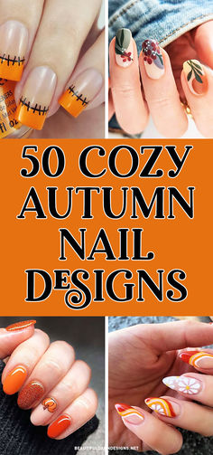 🍁 Fall into the season with these 50 cozy nail designs perfect for autumn and Thanksgiving! Cute Nails for Fall. October Nails and November Nails. Thanksgiving Nails. Autumn Nail Tip Designs, Fall Fingernails Autumn, November Fingernails, Turkey Nail Designs Thanksgiving, Harvest Nail Designs, Halloween Nail Ideas Short, Fall Fingernail Designs, Scarecrow Nails Designs, Nails Thanksgiving Fall