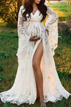 Maternity Photo Dresses, Gown For Pregnant Women, Maternity Photography Dress, Pregnant Women Fashion, Boho Maternity Dress, Maternity Photography Props, Lace Long Gown, Lace Maternity Dress, Maternity Dresses Summer