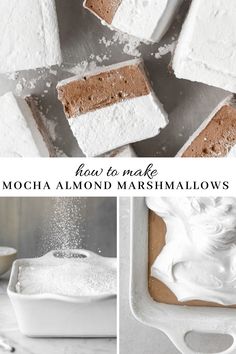 how to make mocha almond marshmallows