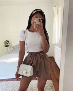 Summer Outfit Accessories, Styles Clothes, Dress Attire, Outfit Trends, Instagram Outfits, Teenager Outfits, Outfits Casual, Girly Outfits, Casual Summer Outfits