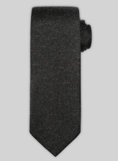 This pure wool Tweed Tie has been hand crafted with premium finish. 
 
 This tie would compliment your suits or blazers and will stand out with it's solid finish. 
 
 A must have for your neckwear collection that you won't find anywhere else. 
 
 Width at widest : 2.75 inches. Formal Black Suit And Tie Accessories For Winter, Tailored Suit And Tie Accessories For Semi-formal Winter Events, Classic Tailored Wool Suit And Tie Accessories, Tailored Classic Wool Suit And Tie Accessories, Fitted Wool Suit And Tie Accessories For Fall, Timeless Wool Suit And Tie Accessories For Semi-formal Occasions, Semi-formal Wool Suit And Tie Accessories For Winter, Winter Semi-formal Wool Suit And Tie Accessories, Elegant Fitted Winter Tie