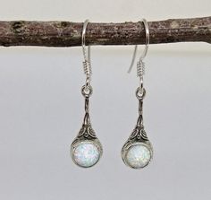 #jewelry #earrings #dangledropearrings #daintyearrings #teardropearrings #bohoearrings #whiteopalearrings #bohemianearrings #silverdropearrings #gemstoneearrings #octoberbirthstone #opalearrings #opaljewelry #everydayearrings #fashionearrings #giftforher White Opal Earrings, Blue Opal Ring, Earrings Stone, Earrings Everyday, Garnet Earrings, Silver Dangle Earrings, Rings For Girls, Bohemian Earrings, Opal Earrings