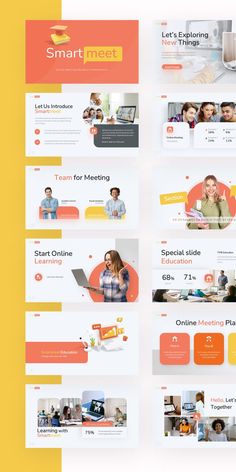 Education Modern PowerPoint Template Creative Slide Design, Education Presentation Design, Slide Presentation Design, Powerpoint Design Ideas, Presentation Layout Design, Slides Layout, Power Point Design, Creative Presentation Design, Business Presentation Design