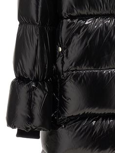 100% nylon Black Rick Owens, Long Down Jacket, Gorgeous Bags, Fashion Line, Sneaker Wedge, Grunge Aesthetic, Luxury Shop, Rick Owens, Manolo Blahnik