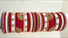 Bridal Bangles Set, Silk Thread Earrings Designs, Bangles Bridal, Earrings Paper, Silk Thread Bangles Design, Silk Bangles, Silk Thread Earrings, Thread Bangles Design, Silk Thread Jewelry