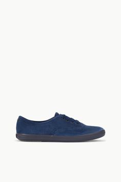 STAUD STAUD KEDS CHAMPION SUEDE NAVY Navy Suede Round Toe Sneakers, Navy Suede Sneakers With Round Toe, Sporty Navy Suede Sneakers, Classic Navy Lace-up Sneakers, Classic Navy Sneakers With Leather Sole, Casual Blue Sneakers With Suede Lining, Champion Sneakers, Tonal Embroidery, Keds Champion