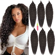 Eve 30 inches Ocean Wave Braiding Crochet Synthetic Extension – Bella Chic Hair & Beauty