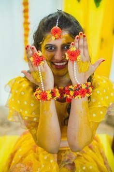 Arishina Shastra / Haldi Ceremony Haldi Function Poses, Pose For Haldi Function, Dulhan Haldi Pose Indian, Birde Haldi Pose, Haldhi Stills Girl, Haldi Suit, Haldi Closeup Photo, Haldi Photography Ideas For Bride