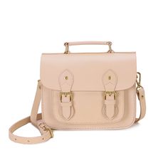 New Arrival Retro Portable Messenger Women Bag Beige Smooth Grain Rectangular Satchel, Beige Satchel Bag With Smooth Grain, Classic Leather Satchel Backpack With Smooth Grain, Classic Leather Backpack With Leather Strap For Daily Use, Classic Leather Backpack With Smooth Grain, Classic Rectangular Leather Backpack With Smooth Grain, Classic Smooth Grain Leather Backpack, Beige Shoulder Satchel With Smooth Grain, Classic Satchel For Daily Use