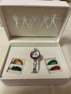 (eBay) Universal Studios Japan Limited Sailor Moon Collaboration Watch from Japan Sailor Moon Jewelry, Moon Watch, Universal Studios Japan, Moon Jewelry, Custom Watch, Jewelry For Her, Custom Bracelets, Watch Brands, Silver Watch