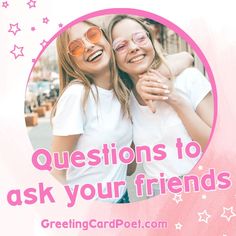 Interesting Questions To Ask A Friend Questions To Ask A Friend, Questions Friends, Interesting Questions To Ask, Best Friend Quiz Questions, Questions To Ask A Girl, List Of Questions To Ask, Snapchat Question Game, 200 Questions, Bff Quizes