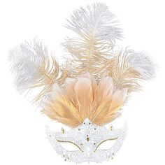 White Filigree & Feather Masquerade Mask  Party City White Halloween Costume, Winter Party Themes, Masquerade Theme, Mask White, White Halloween, Masquerade Costumes, Halloween Costume Shop, Halloween Store, Halloween Costume Accessories