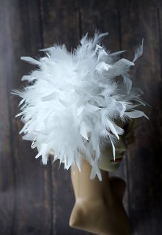 "White Fascinator, Wedding Hat Fascinator, Tea party Hat, Diner en Blanc, Wedding Headdress Hairpiece, British Kentucky Derby Hat Fascinator Lovely big feathers hat fascinator - great accessory for a part, wedding or race event. It is about 11- 12\" wide ! Elegant and comfortable to wear. Made feathers in white. Made with alligator clip on the back so it can be place anywhere you like - on side or up on the head ! Simply adorable. For any questions please mail me, i'll be very happy to help you Gatsby Style Feather Trim Headpiece For Wedding, Gatsby Style Wedding Headpiece With Feather Trim, Vintage Costume Hats And Headpieces For Wedding Carnival, White Gatsby Style Fascinator For Evening, Flapper Style Fascinator For Wedding, Adjustable Ostrich Feather Wedding Hat, White Ostrich Feather Wedding Headpiece, Fitted Flapper Style Fascinator For Weddings, Adjustable Wedding Costume Hat With Ostrich Feathers