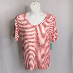 Passport Casual Bat Wing Red White Strip Women Top Blouse Nwt Size Medium Nwt Measurements Are Provided In Pictures And Are Approximate Only. ( Dots On Measurements Pictures Are From The Measurements App And Are Not On The Item) Red Summer Crew Neck Blouse, Red Crew Neck Blouse For Summer, Striped Crew Neck Tops For Vacation, Casual Red Tops For Spring, Red Relaxed Fit Top For Summer, Red Crew Neck Blouse For Spring, Red Crew Neck Blouse With Relaxed Fit, Casual Red Tops For Day Out, Red Relaxed Fit Top For Vacation