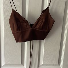 Tie Up Crop Top Never Worn Tie Up Crop Top, Zara Crop Top, Zara Tops, Crop Top, Cute Outfits, Zara, Womens Tops, Crop Tops, Women Shopping