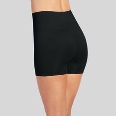 Make some room in your top drawer for the Jockey Generation Slimming short. This go-to underwear combines comfort with control to deliver everyday slimming and all-day confidence. The 360° tummy panel offers light shaping all around your tummy to help prevent the dreaded muffin top! Plus, the stretchy microfiber fabric and Seamfree design up the comfort factor and help create a seamless silhouette under all your favorite form-fitting styles. Like every Jockey Generation product, the Slimming sho Black Seamless Short Length Boxer Briefs, Supportive Shapewear Bottoms With Built-in Shorts, Supportive Bottoms With Built-in Shorts Solid Color, Black Bottoms With Built-in Shorts, Full Coverage, Supportive Mid-thigh Bottoms With Built-in Shorts, Supportive Black Shorts, Full Coverage Shapewear Shorts, Shapewear Shorts With Full Coverage, Shapewear Bottoms With Soft Touch