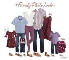 an image of family photo look with clothes