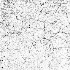 black and white grungy textured wallpaper with cracks in the top left corner