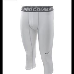 Nike Pro Combat Dri Fit Compression Pants Brand New W/Tags Unused Very Comfortable And Very Soft And Great For Sports Like Football I Know This Is A 2x But These Sizes Usually Run Small Nike Compression Bottoms For Workout, Nike Compression Leggings, Nike Compression Gym Bottoms, Nike Compression Go-dry Bottoms, Men’s Compression Shorts Nike, Nike Pro Combat, Pants Nike, Compression Pants, Nike Pants