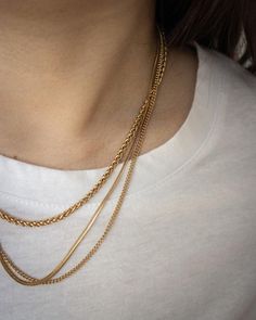 Black Chain Necklace, Woven Chain, Gold Bar Necklace, Black Chain, Gold Chain Necklace, Delicate Necklace