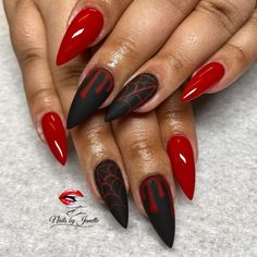 Black Halloween Nails, Witchy Nails, Nagellack Trends, Her Nails