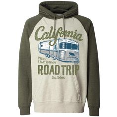 French Terry Hoodie With Graphic Print, Casual Cotton Hoodie For Adventure, Cotton Hoodie For Fall Adventure, Graphic Print Hoodie For Adventure In Fall, Winter Adventure Hoodie With Graphic Print, Graphic Print Hoodie For Fall Adventure, Adventure Graphic Print Hooded Hoodie, California Roadtrip, Hip Hop Sweatshirts