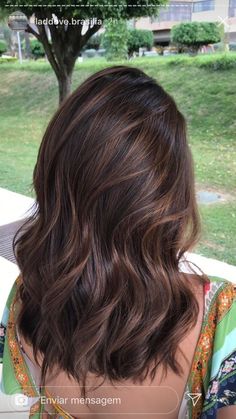 Chocolate Hair With Lowlights, Fall Balyage Long Hair Brunettes, Brunette Balayage, Chop Chop, Dark Hair With Highlights