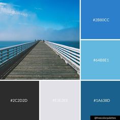 the color scheme is blue, gray and white